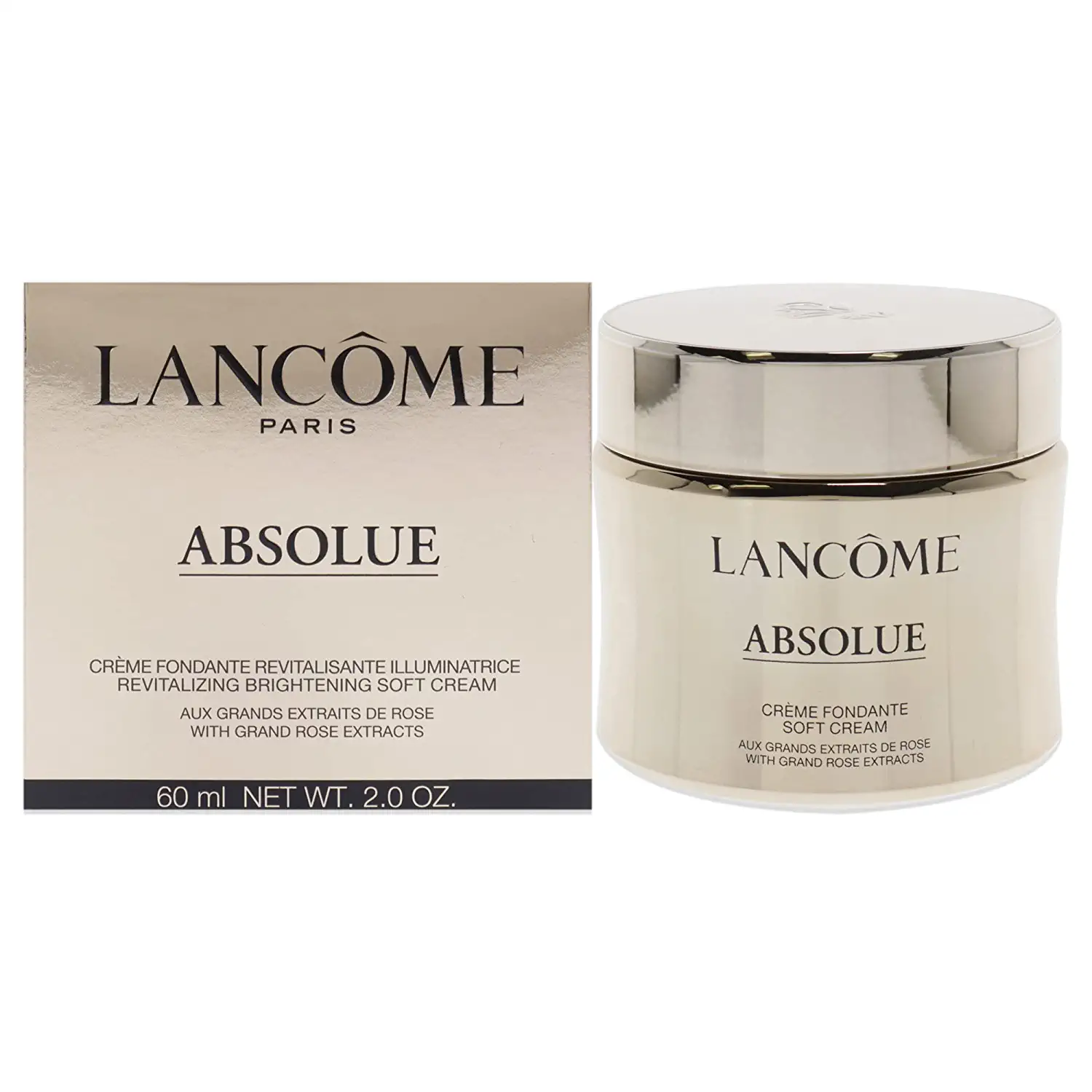 Lancome Absolue Revitalizing & Brightening Soft Cream With Grand Rose Extracts (2 oz.)